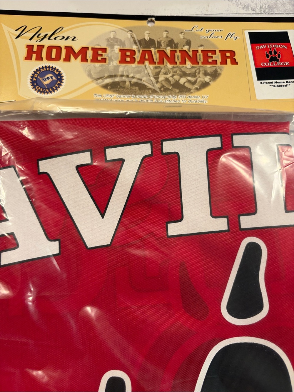 Davidson Nylon Home Banner-